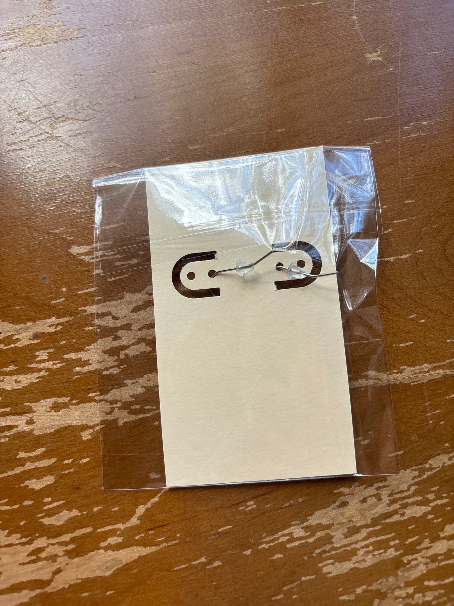 Red Enamel Coffin Dangle Earrings