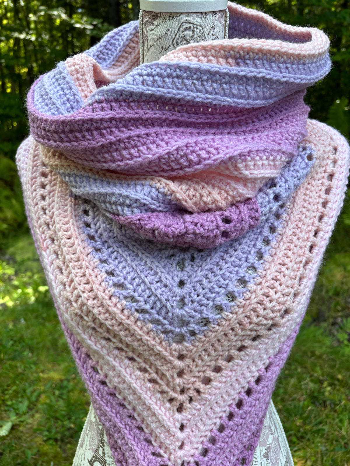 Wild Oleander Hooded Cowl Pastels Adult Size