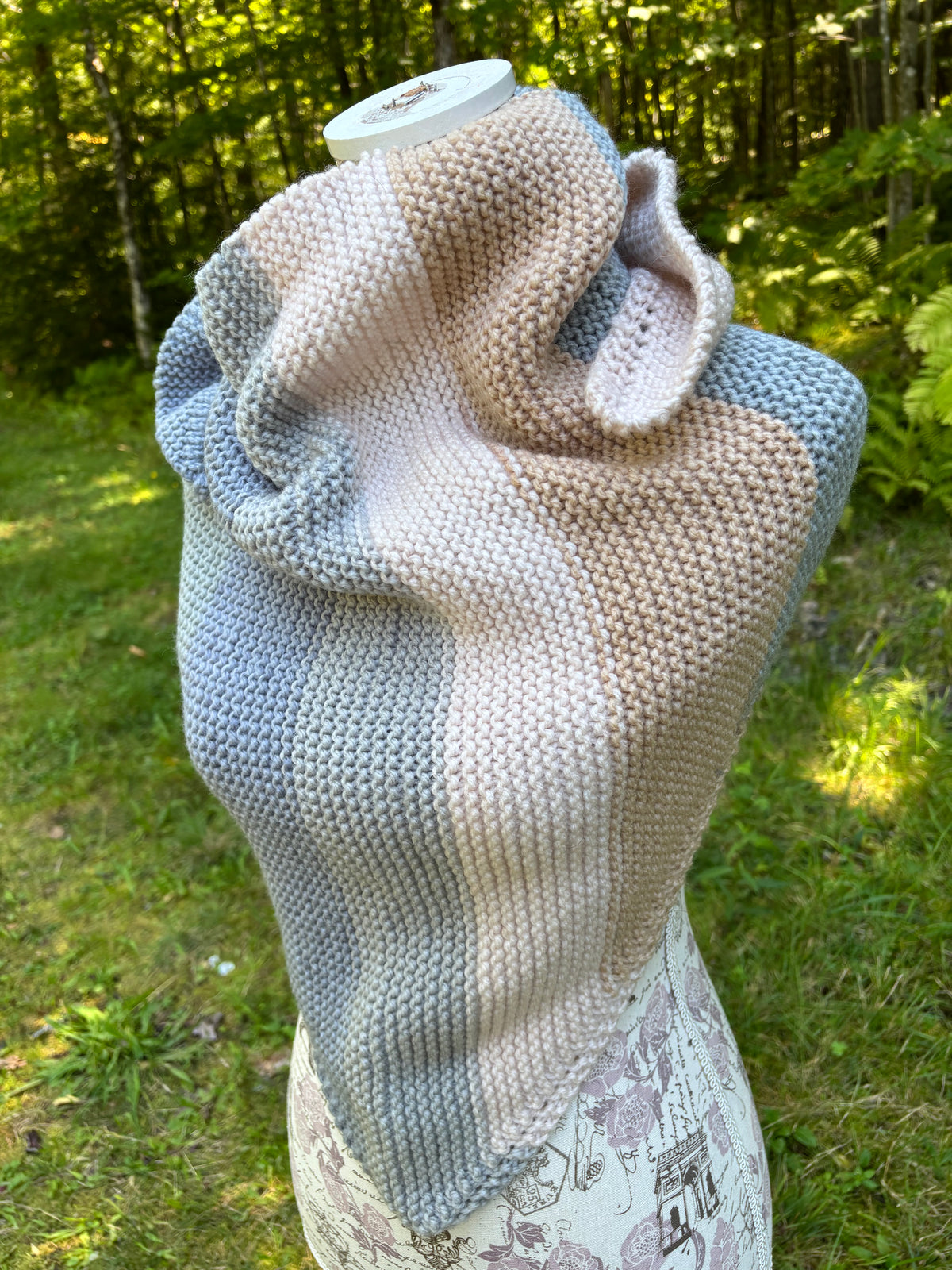 Simple Knit Shawl