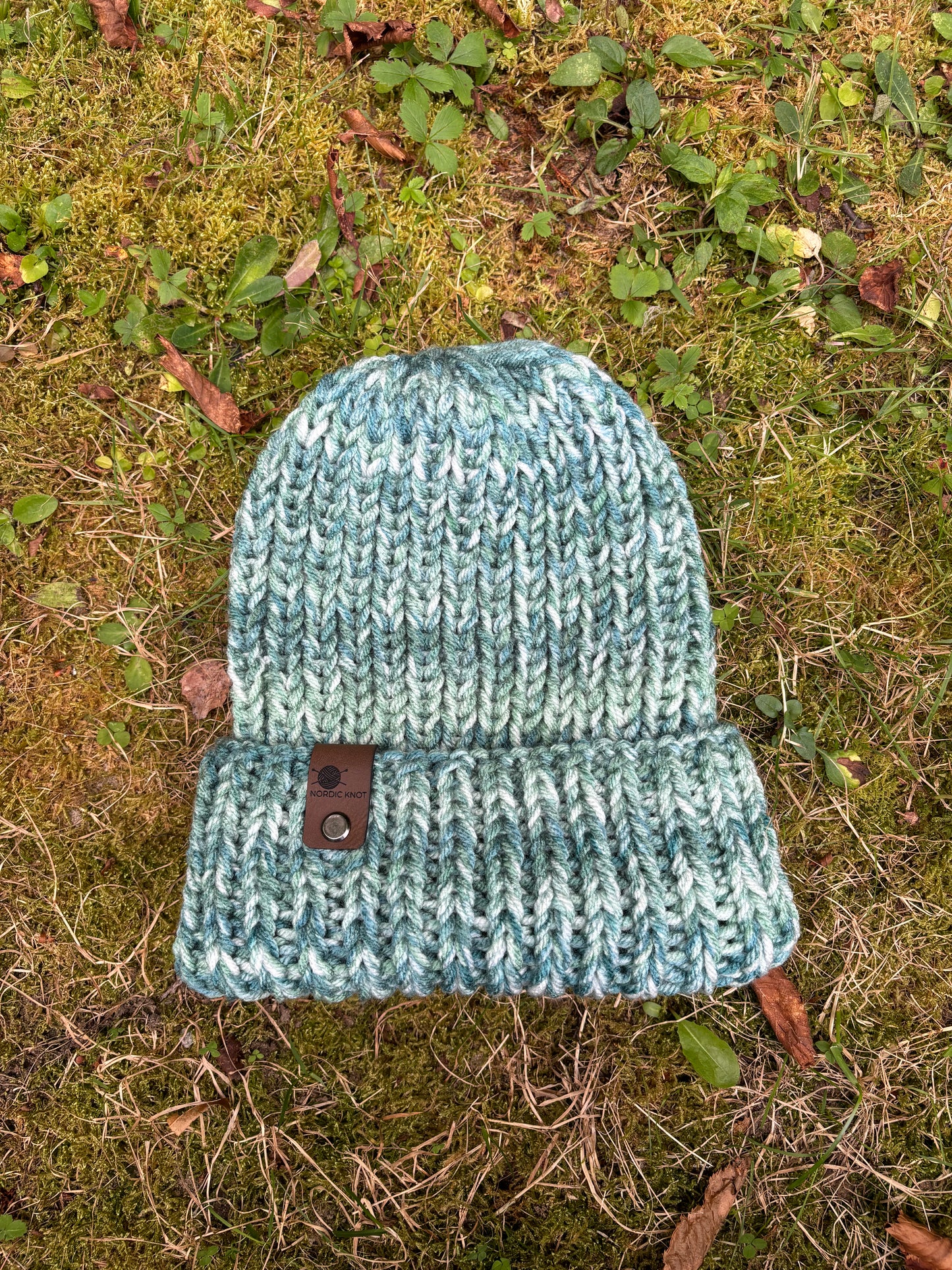 The Nordic Knit Beanie Mint Tea