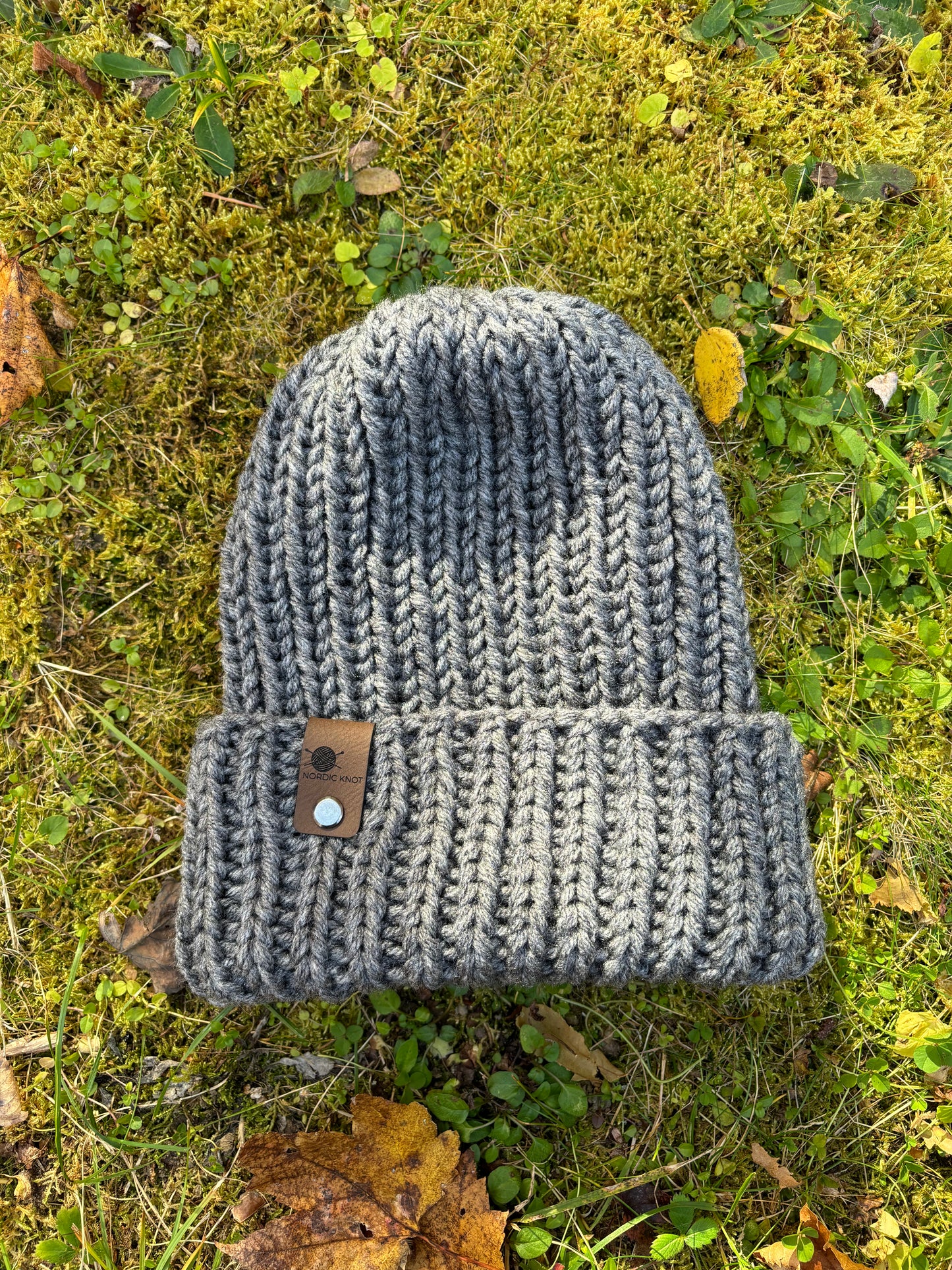 The Nordic Knit Beanie Gray
