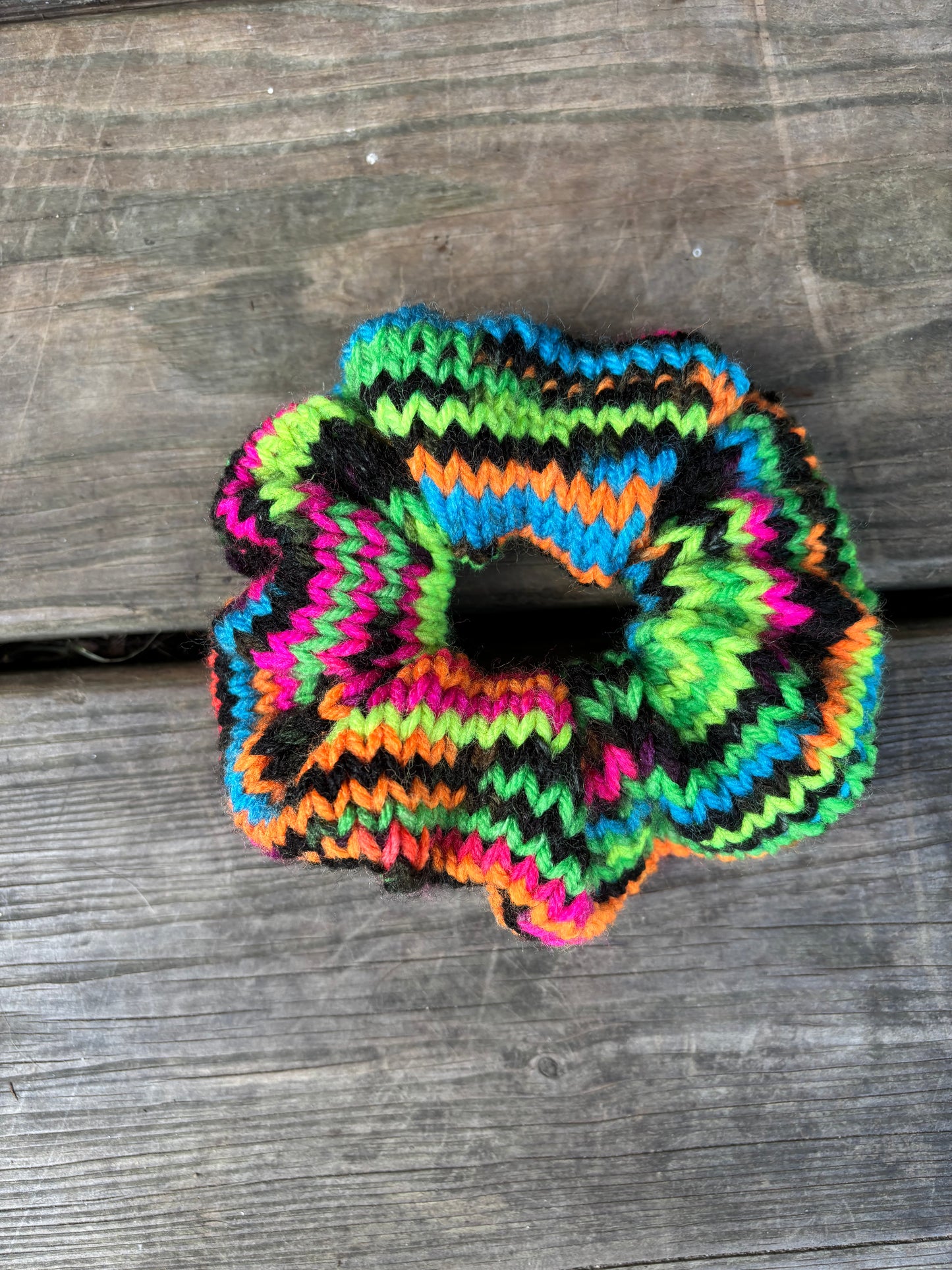 Knit Scrunchie Rave