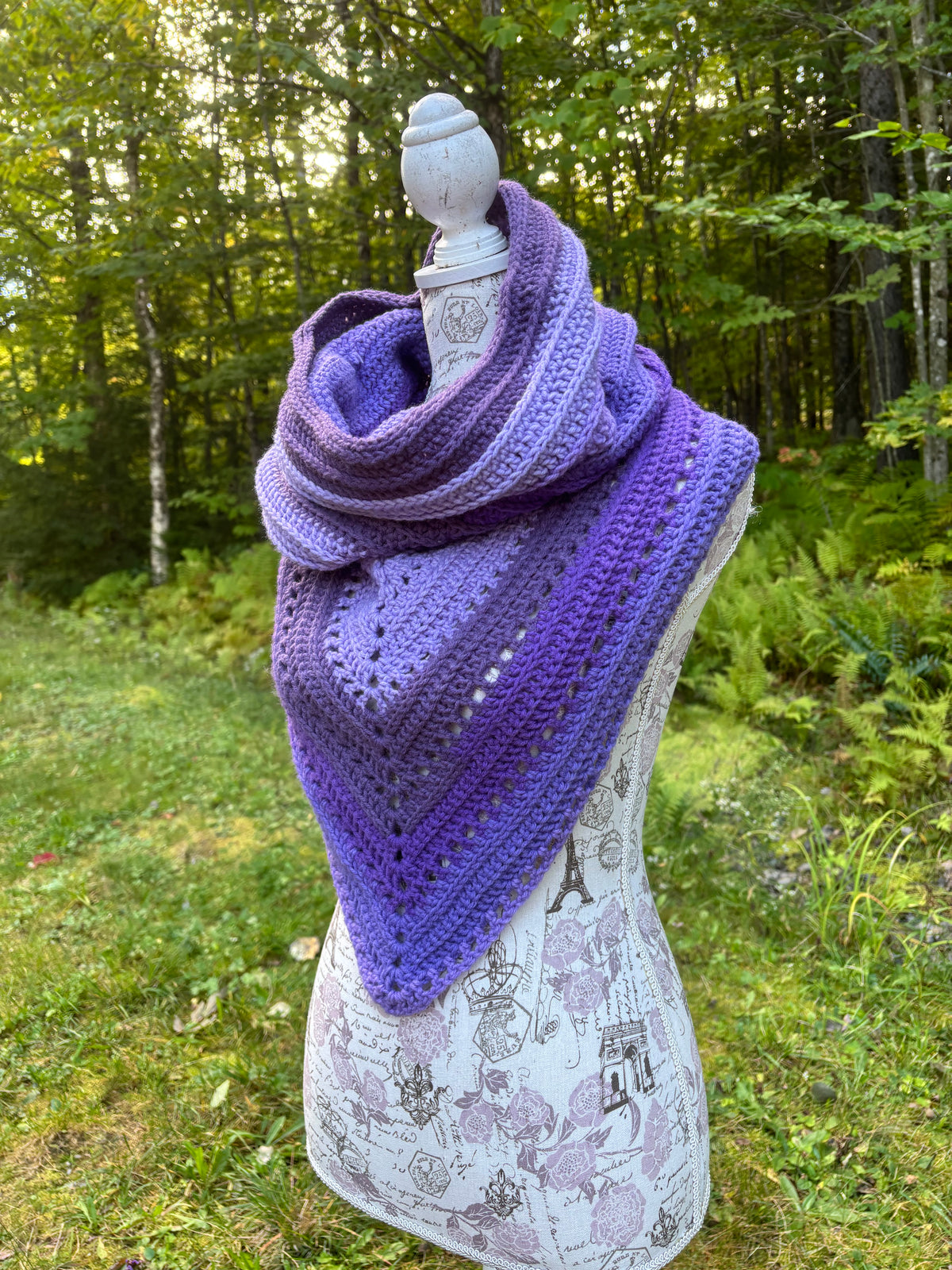Wild Oleander Hooded Cowl Grape Soda Adult Size