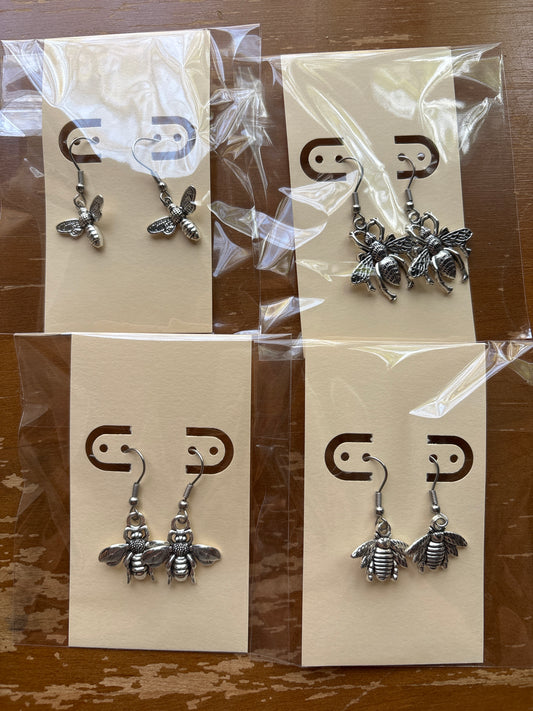 ONE PAIR Mystery Bug Dangle Earrings