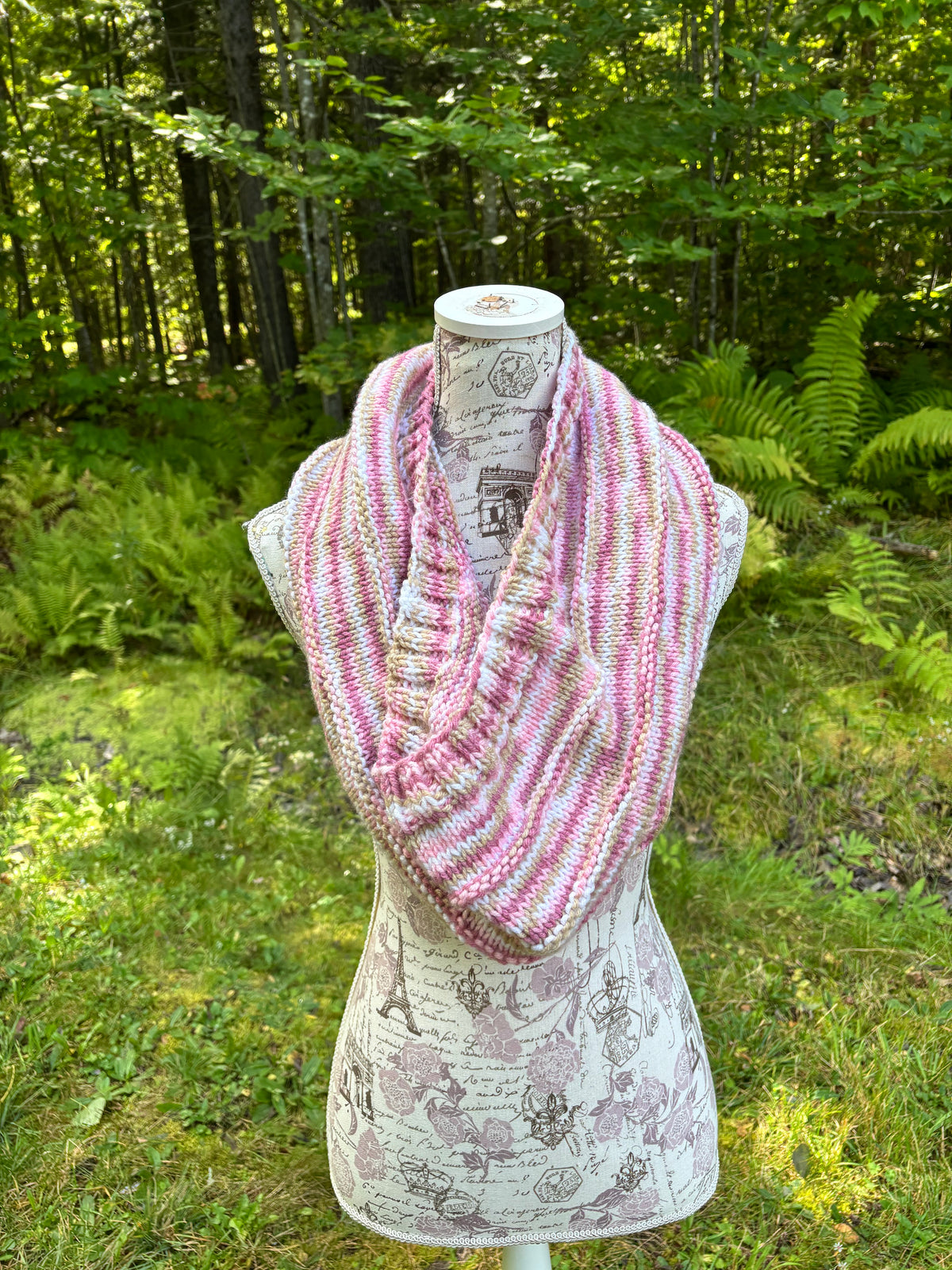 Knit Cowl Rosewood