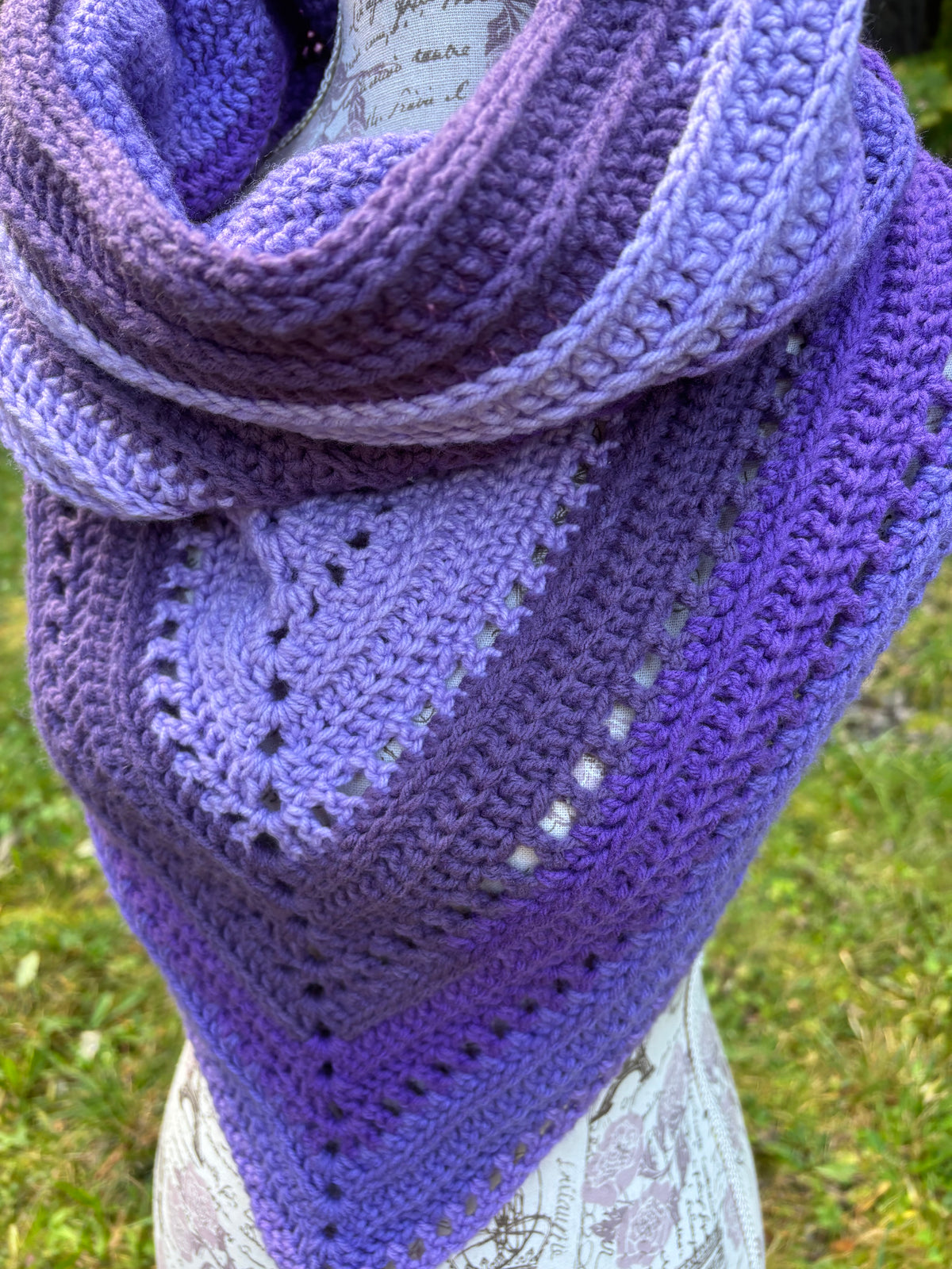 Wild Oleander Hooded Cowl Grape Soda Adult Size