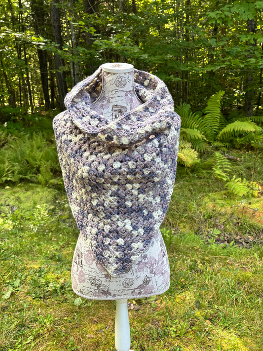 Granny Cowl Gravel