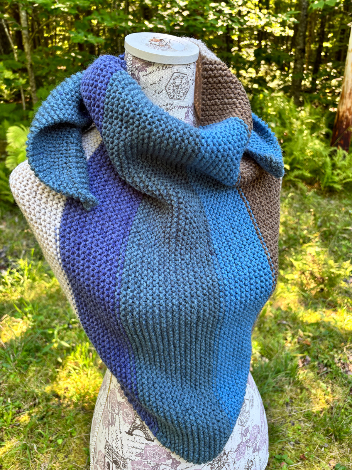 Simple Knit Shawl