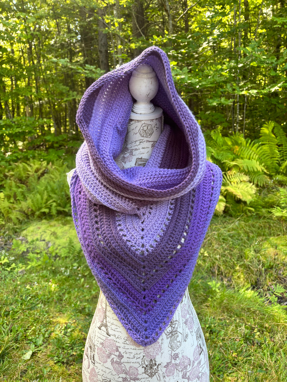 Wild Oleander Hooded Cowl Grape Soda Adult Size