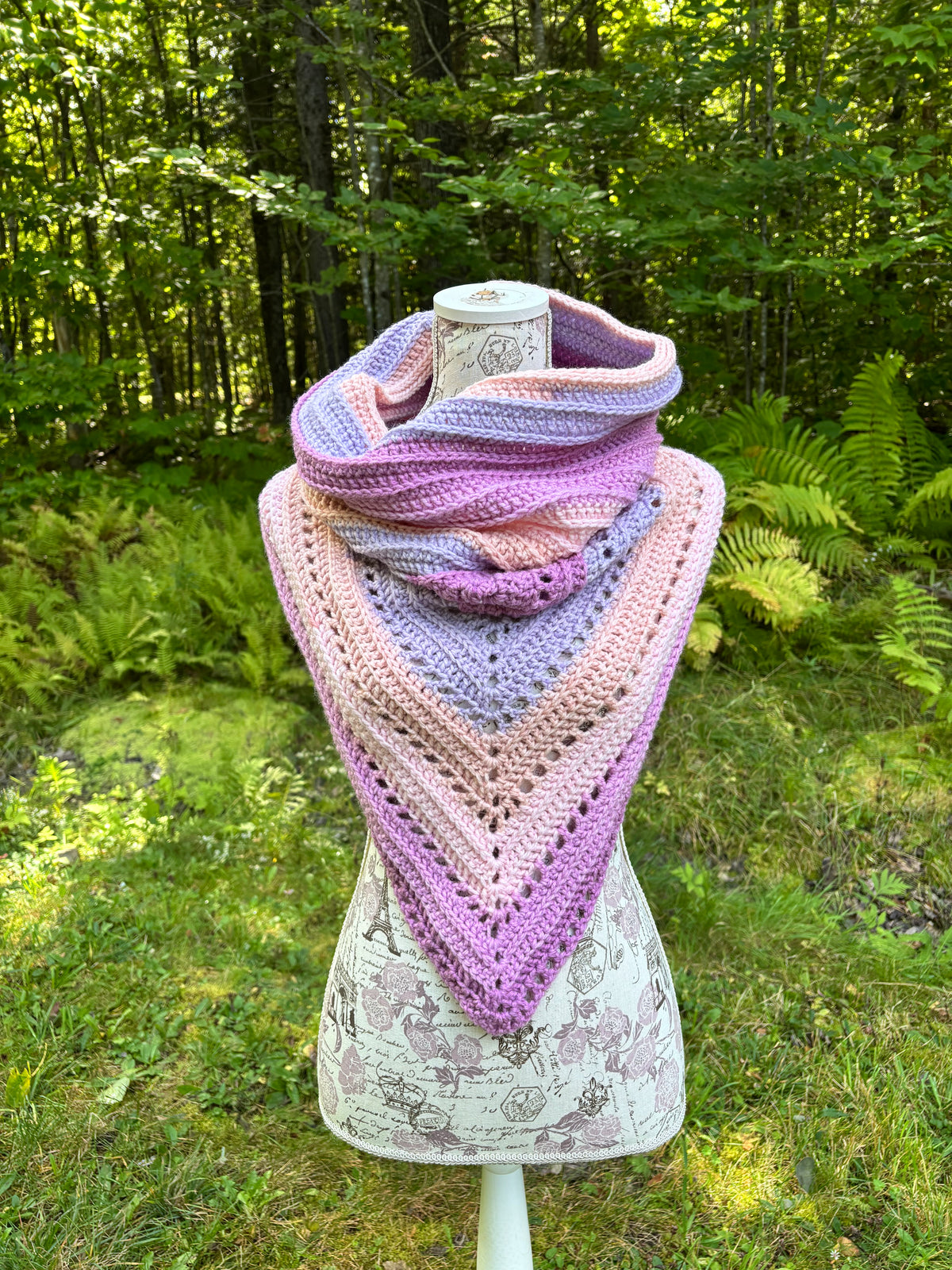 Wild Oleander Hooded Cowl Pastels Adult Size