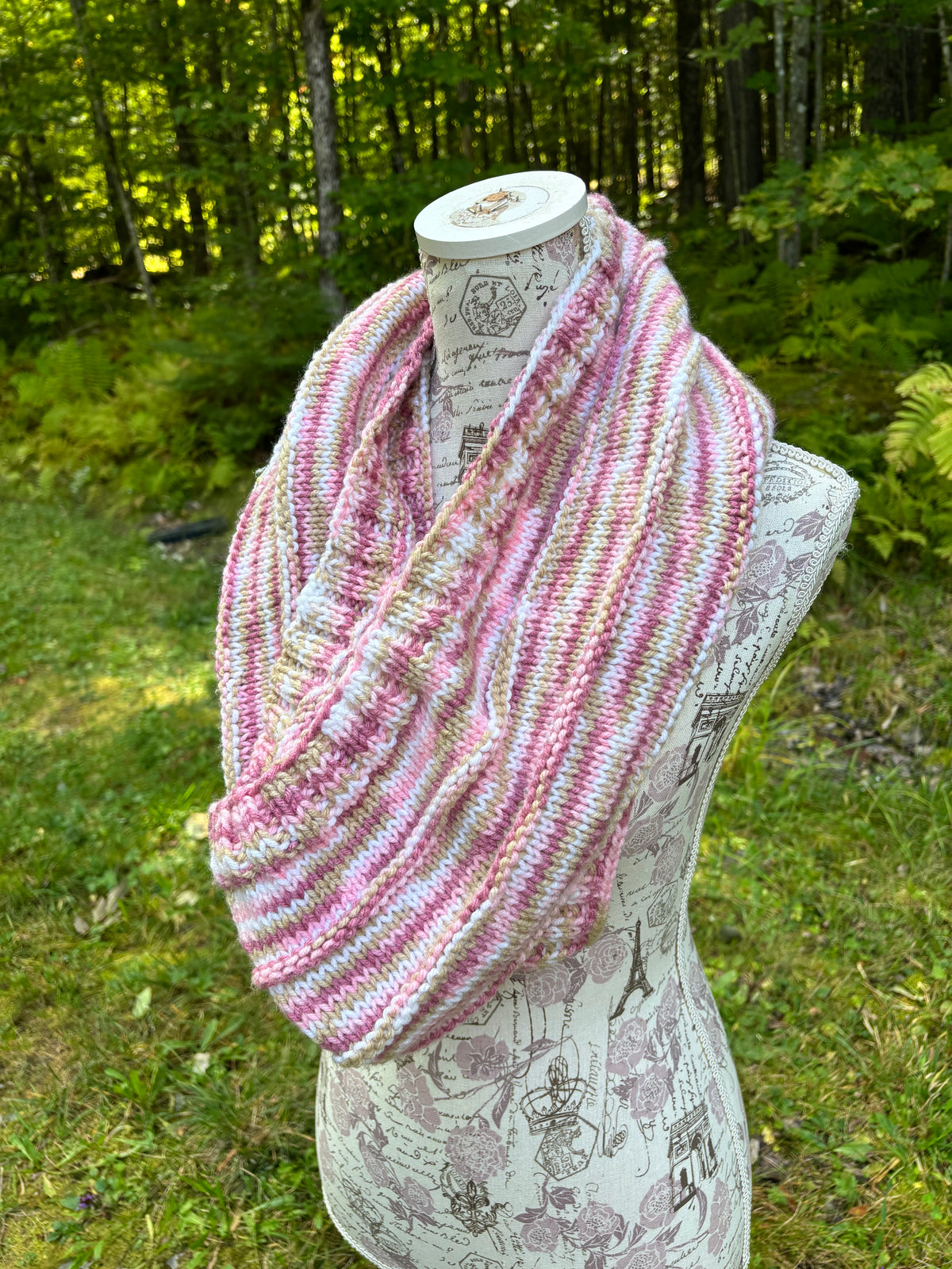 Knit Cowl Rosewood