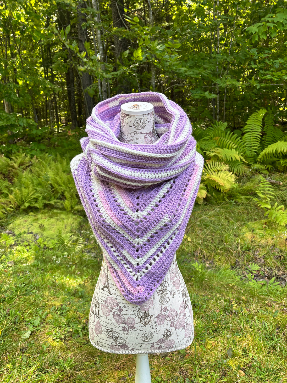 Wild Oleander Hooded Cowl Wisteria Adult Size