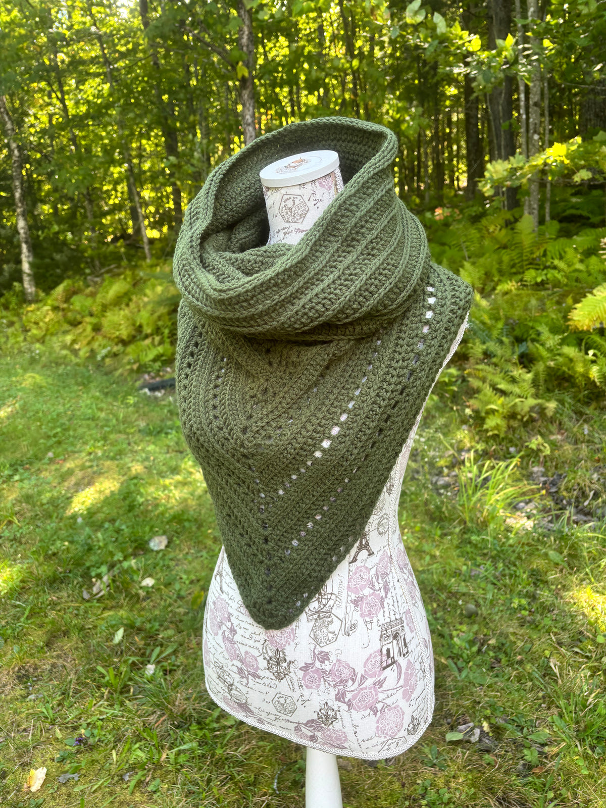 Wild Oleander Hooded Cowl Olive Drab Adult Size