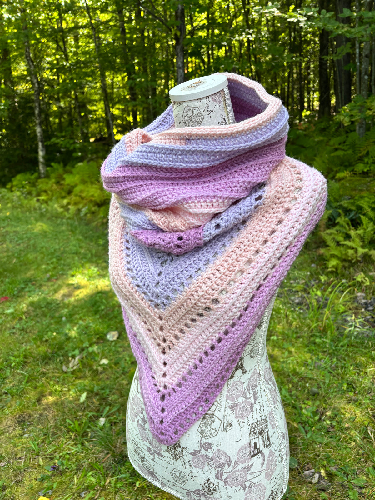 Wild Oleander Hooded Cowl Pastels Adult Size