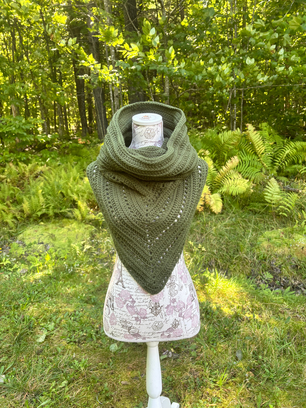 Wild Oleander Hooded Cowl Olive Drab Adult Size