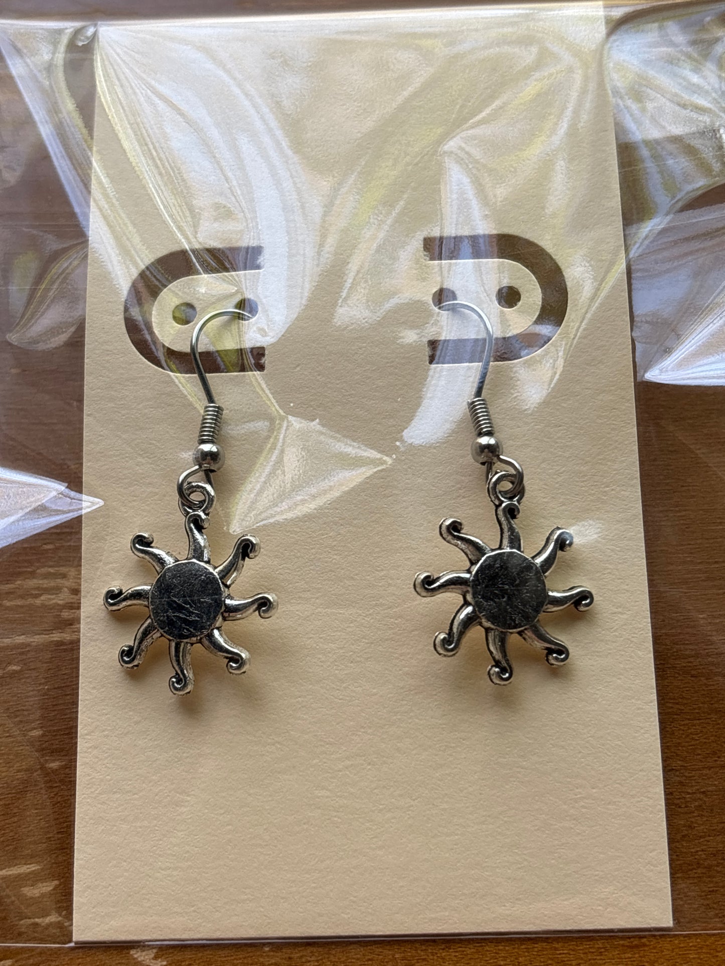 Sun Dangle Earrings