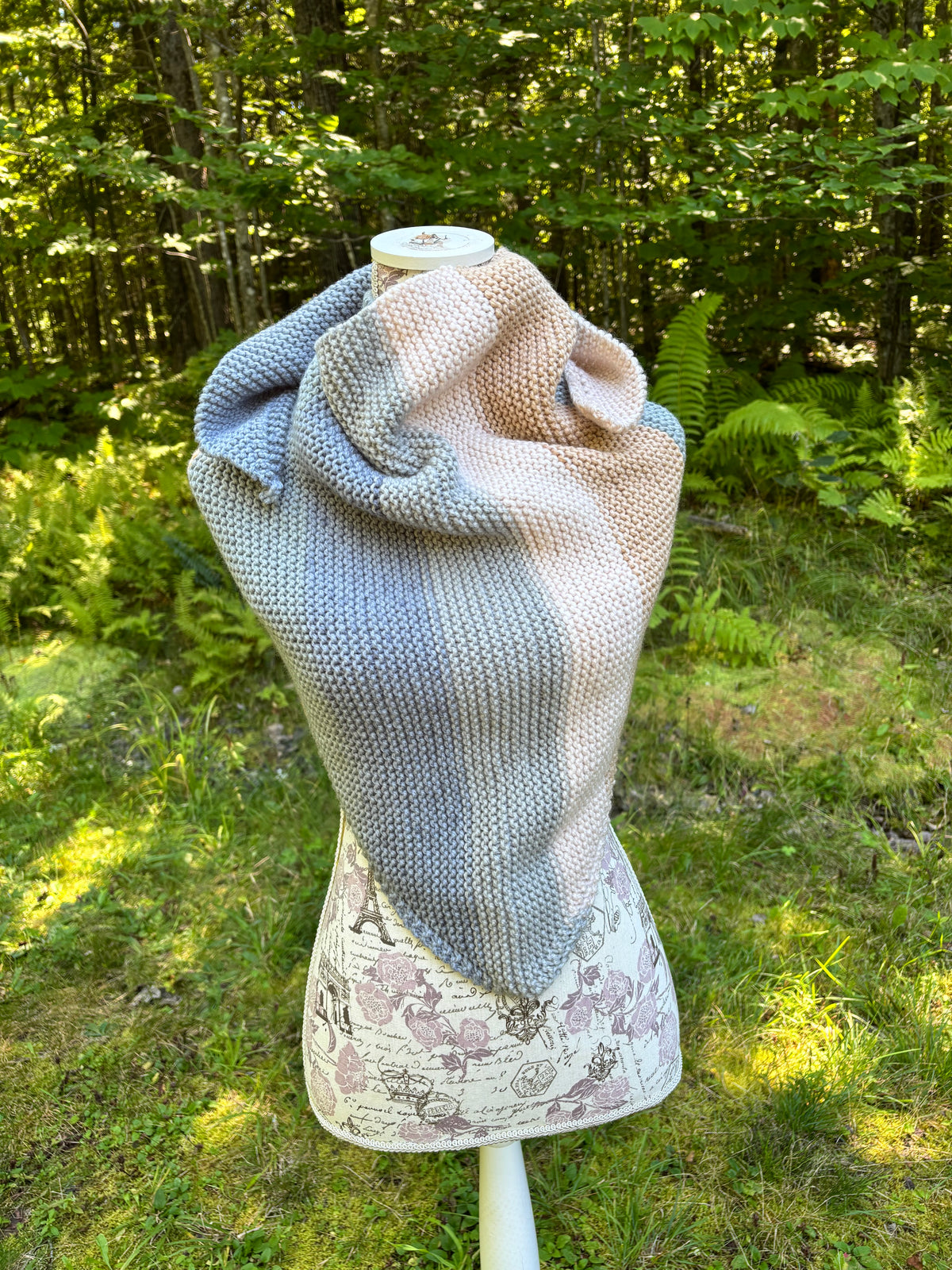Simple Knit Shawl