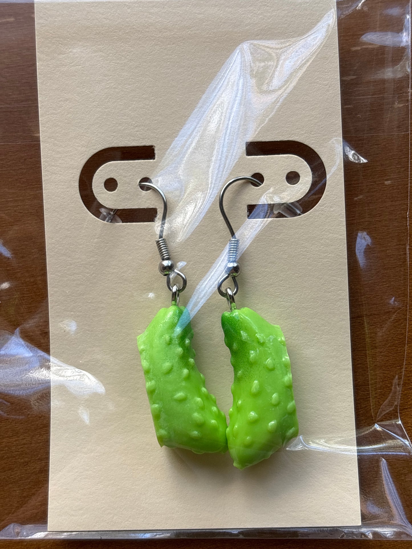 Pickle Earrings
