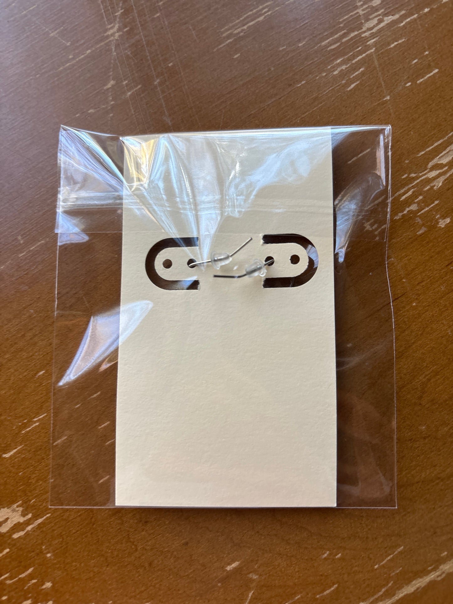 White Christmas Wreath Dangle Earrings